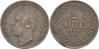 Schweden 2 Öre Carl XV. Adolf