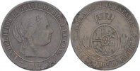 Spanien 2 1/2 Centimos Isabel II.