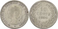 Niederlande 10 Cents Wilhelmina.