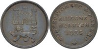 Großbritannien Norfolk Norwich Farthing Token