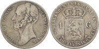 Niederlande 1 Gulden Wilhelm II.