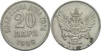 Montenegro 20 Para Nikolaus I.