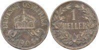 Deutsch Ostafrika 1 Heller Wilhelm II.