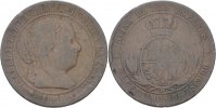 Spanien 2 1/2 Centimos Isabel II.