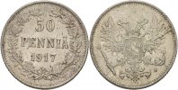 Finnland 50 Penniä Interimsreg.