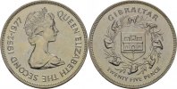 Gibraltar 25 Pence Elisabeth II.