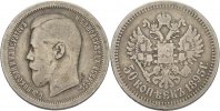 Russland 50 Kopeken Nikolaus II.