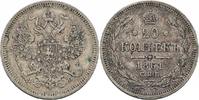 Russland 20 Kopeken Alexander II.