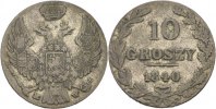 Polen 10 Groszy Nikolaus I.