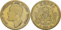 1 Krone 1879 EB Schweden Oscar II. s