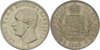 Hannover 1/6 Taler Georg V., 1851-1866