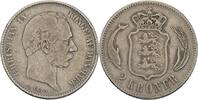 Dänemark 2 Kroner Christian IX.