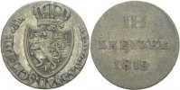 Nassau 3 Kreuzer Wilhelm