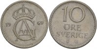 Schweden 10 Öre Gustav VI.