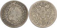 RDR Siebenbürgen Karlsburg 10 Kreuzer Joseph II., 1765 - 1790