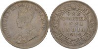 Britisch Indien 1/4 Anna Georg V. -