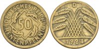 Weimarer Republik 50 Rentenpfennig