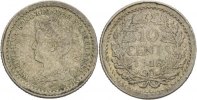 Niederlande 10 Cents Wilhelmina
