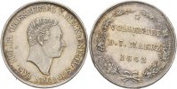 Mecklenburg Schwerin Gedenkmünze Paul Friedrich, 1837-1842.