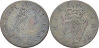 Ireland 1/2 Penny George III., 1760-1820.