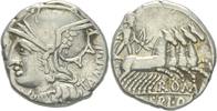RÖMISCHE REPUBLIK Denar Baebius Tampilus, 137-136