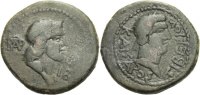 Königreich Bosporus 12 Einheiten Aspurgus, ca. 14 - 37 n.Chr. , unter Tiberius, 14 - 37 n.Chr