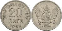 Montenegro 20 Para Nikolaus I.