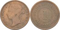 Straits Settlements 1 Cent Victoria -