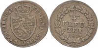 Nassau 1/4 Kreuzer Wilhelm
