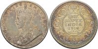 Britisch Indien 1 Rupee Georg V.