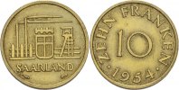Saarland 10 Franken