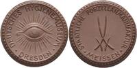 Meissen Porzellanmedaille -