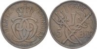 Dänemark Westindien Bit/1 Cent Christian IX. 1863-1906.