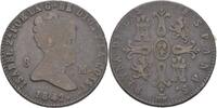 Spanien 8 Maravedis Isabel II.