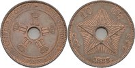 Belg. Kongo 10 Centimes Leopold II.