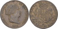 Spanien 25 Centimos Isabel II.