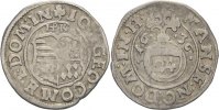 Mansfeld vorderort Eisleben 1/24 Taler Johann Georg II., 1619-1647.