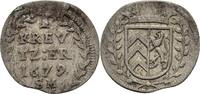 Hanau Münzenberg Kreuzer Friedrich Casimir, 1641-1685