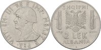 Albanien 2 Lek Vittorio Emmanuele II.