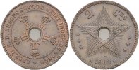 Belgisch Kongo 2 Centimes Leopold II.