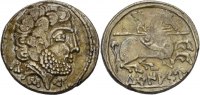 Iberokelten Hispania Bolskan Osca Denarius