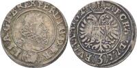 RDR Böhmen Prag 3 Kreuzer Ferdinand II., 1619-1637.