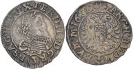 RDR Böhmen Prag 3 Kreuzer Ferdinand II., 1619-1637.