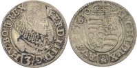 RDR Schlesien Glatz 3 Kreuzer Ferdinand III. ( König). 1627 - 1637