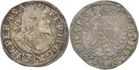 RDR Böhmen Prag 3 Kreuzer Ferdinand III., 1637-1657.