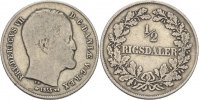 Dänemark 1/2 Rigsdaler Frederik VII.