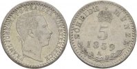 Austria Ungarn Wien 5 Kreuzer Franz Joseph I., 1848-1916.