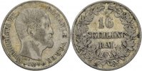 Dänemark 16 Skilling Frederik VII.