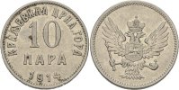 Montenegro 10 Para Nikolaus I.
