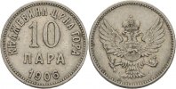 Montenegro 10 Para Nikolaus I.